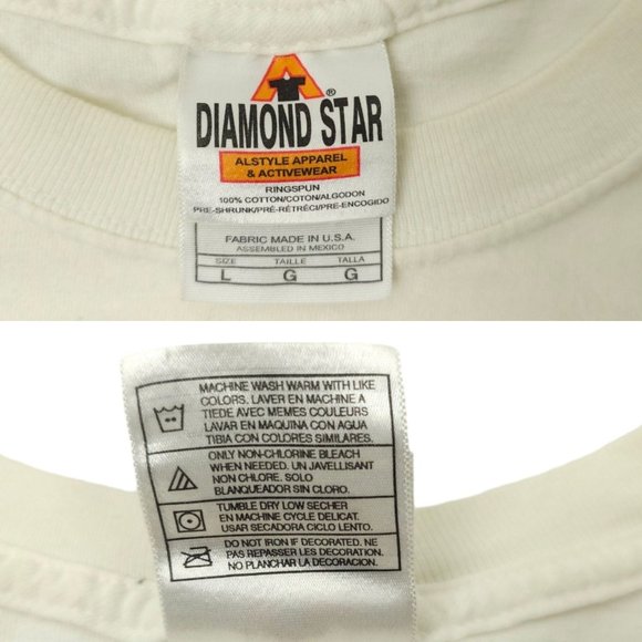 2005 Jimmy Buffett VIP Parrot Head Graphic T Shirt Sz L Summer Tour Diamond Star - Picture 10 of 16